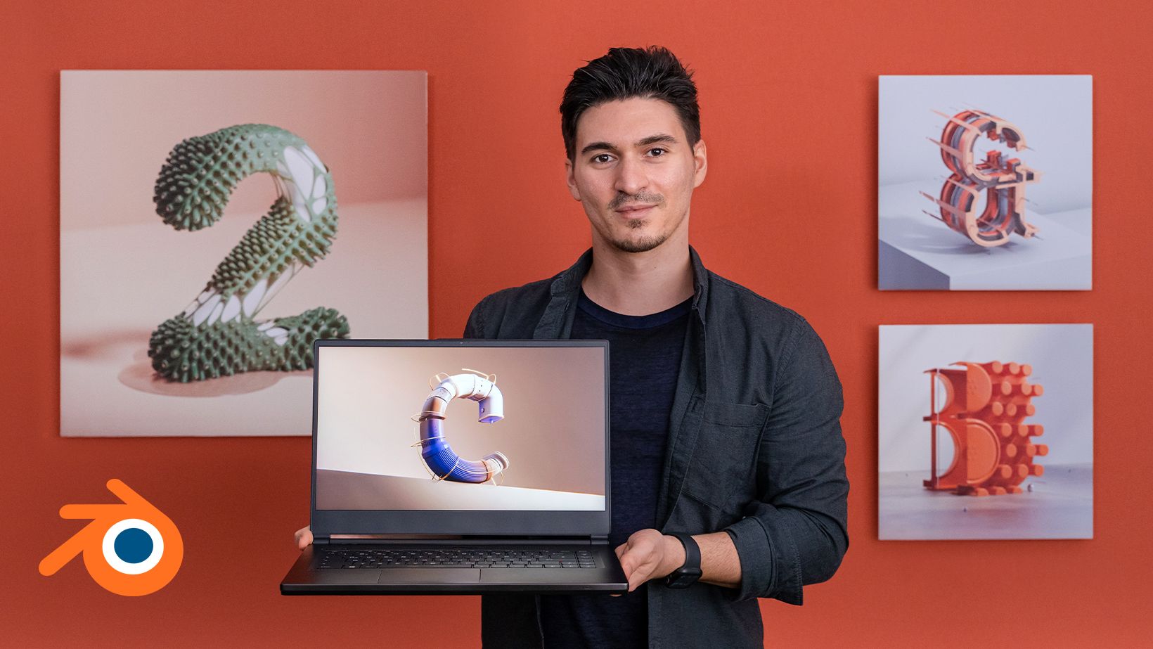 3D Typography with Blender: Design Original Letters