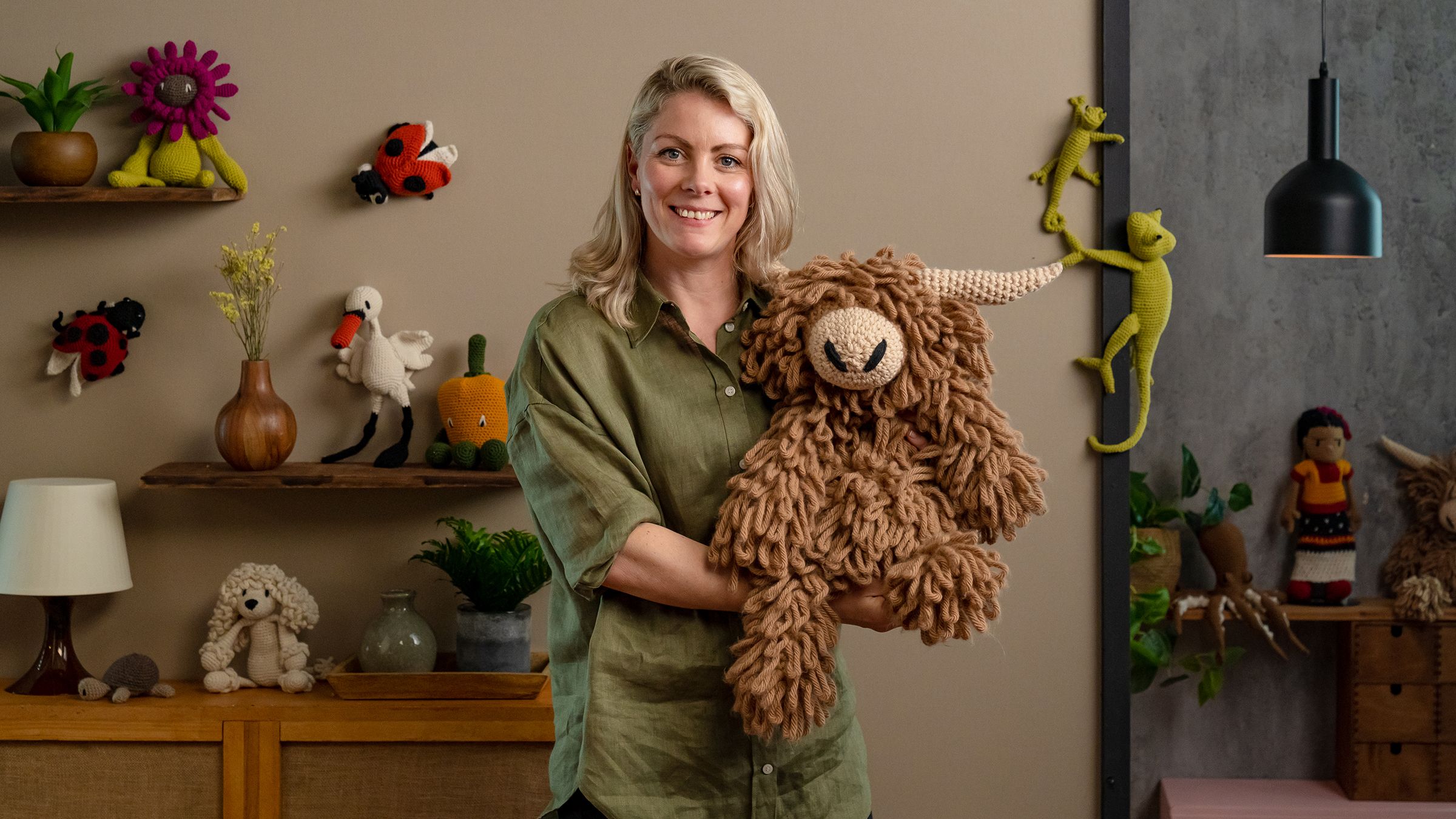 Creation of Soft Animals with Crochet