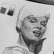 Work in Progress Portrait. Portrait Drawing project by Sam Brisley - 02.27.2021