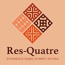 Res-Quatre | Creación de un logotipo original desde cero. Br, ing e Identidade, Design, Design gráfico, e Design de logotipo projeto de Joan Congost Abelenda - 13.09.2024