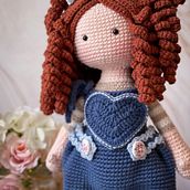 Rebeca. Amigurumi, Design, Fiber Arts, Crochet, To, Design, and Character Design project by Tutitas - 09.01.2021