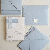 Positano Wedding Stationery. Paper Craft, Stationer, Design, Upc, and cling project by Sonia Carta Muriel - 06.07.2022