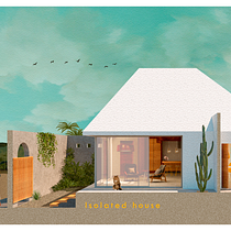 Mi Proyecto del curso: Representación gráfica de proyectos arquitectónicos. Een project van Architectuur, Digitale architectuur, Interactief ontwerp, Collage,  Concept art, Interieurontwerp y Audiovisuele postproductie van Marialejandra Tirado - 19.05.2020