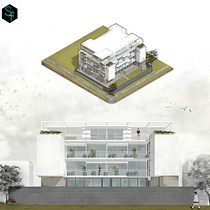 Mi Proyecto del curso: Representación gráfica de proyectos arquitectónicos. Een project van Architectuur van Samuel Genaro Flores Granados - 02.11.2019