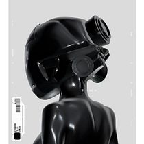 Cyborg. Een project van Traditionele illustratie, 3D, Ontwerp van personages, Digitale illustratie,  3D-modellering, 3D-karakterontwerp y  Digitaal schilderij van Tattan_diaz - 24.01.2022