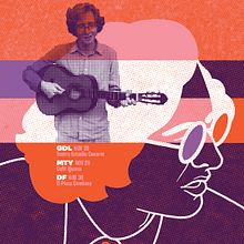 GIG POSTERS 02 (carteles/posters/afiches para la música). Un projet de Design graphique, Illustration traditionnelle , et Sérigraphie de Quique Ollervides - 12.03.2015