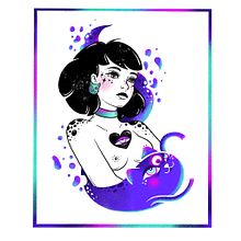 Mujeres Galácticas.. Character Design, Traditional illustration, and Digital Illustration project by Polilla Tattoo - 07.16.2019