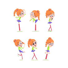 Hora do Rock - Character Design. Animation, and Character Design project by Caio Martins - 03.15.2020