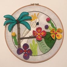 Mi Proyecto del curso: Introducción al bordado tridimensional. Embroider project by Ana Belén Gordillo Bustamante - 05.27.2021