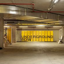 Underground by Parking Gallery Barcelona Design Week. Graphic Design, Design, Interior Design, Art Direction, Spatial Design, and Video project by Ana García López - 12.05.2024