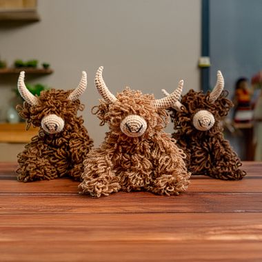 Free Download: Crochet Pattern for Morag the Highland Cow