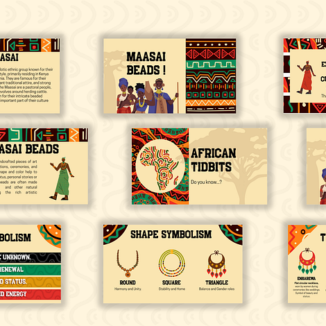 Presentation Title: AFRICAN TIDBITS