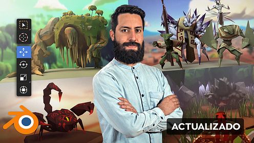 Modélisation de personnages low poly pour jeux vidéo