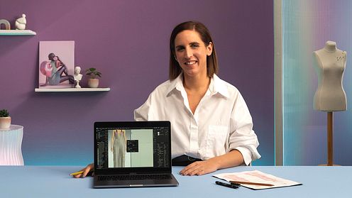 Introdução ao design de moda em 3D no CLO