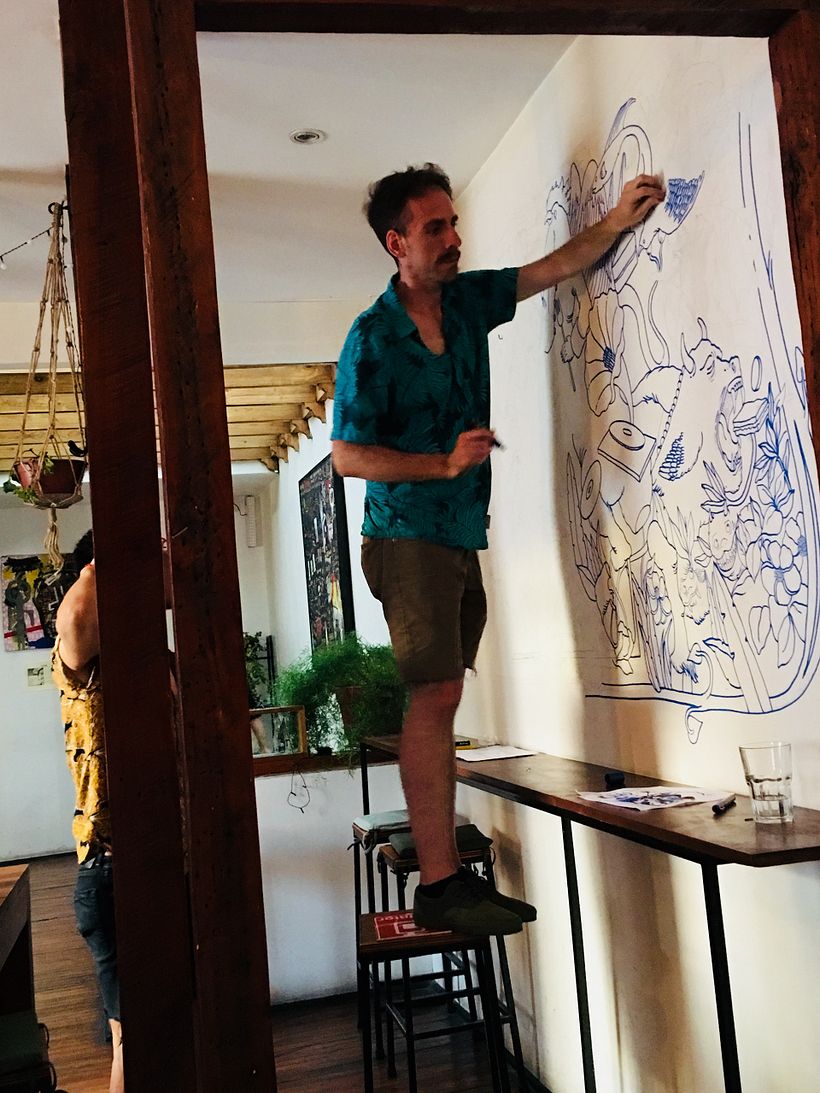 Mural Café Colmado 3