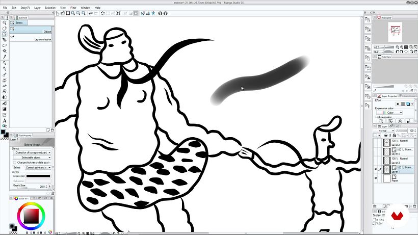Clip Studio Paint é uma ferramenta ideal para criar os próprios quadrinhos