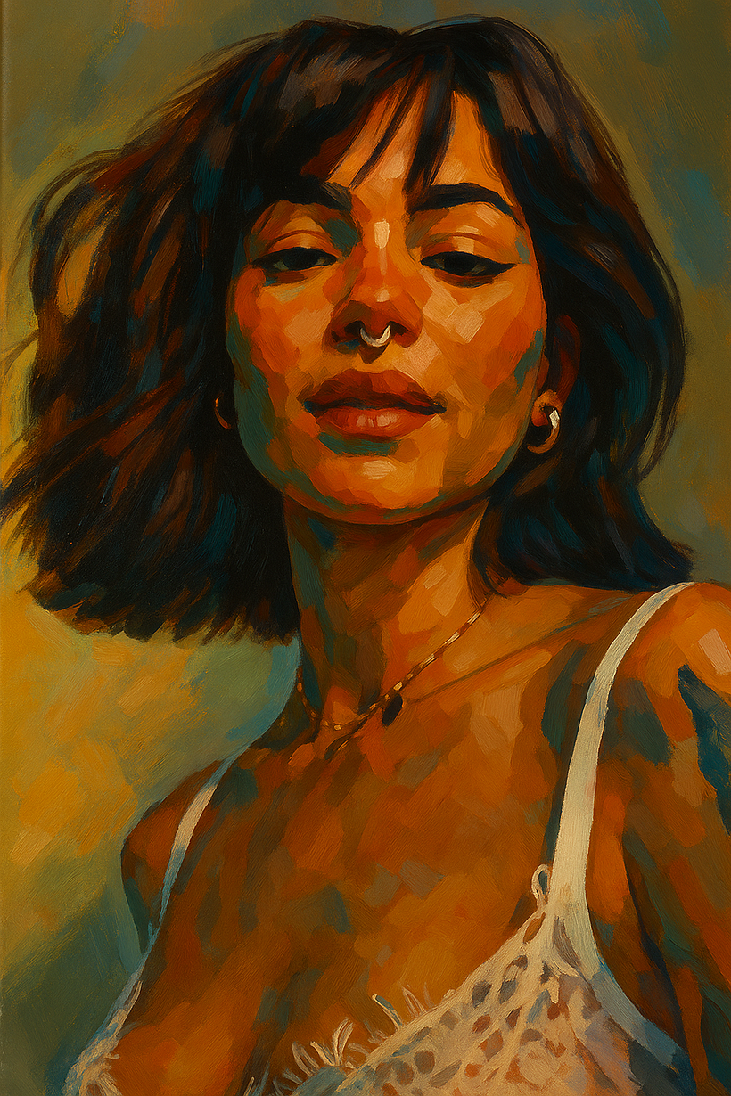 Female Portraits in Different Ways • Larissa Leite• SORA Chronicles #05 – Art Visions by Rod Lovell  9